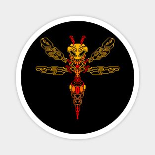 Wasp Tribal Magnet